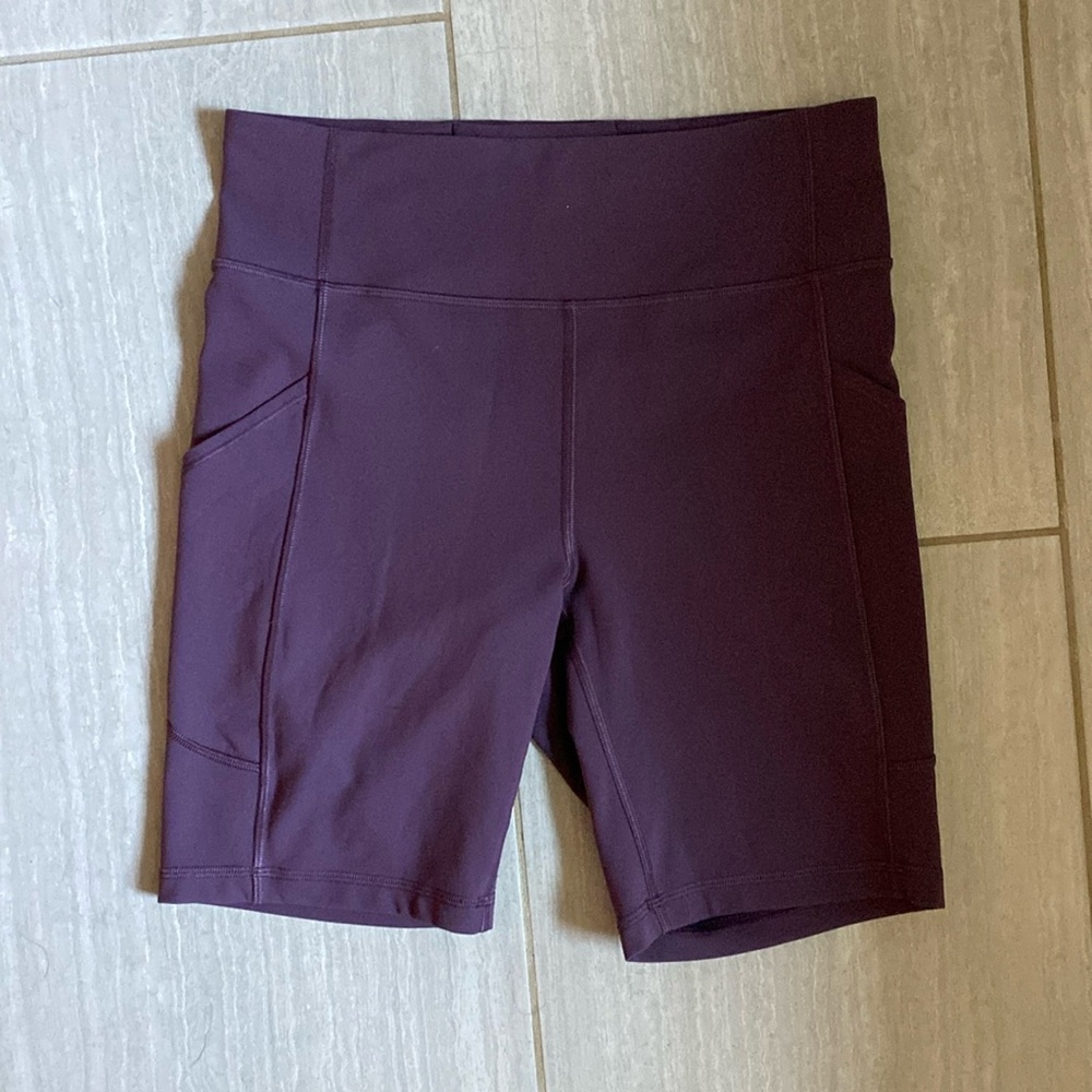 Lululemon biker shorts - size 8